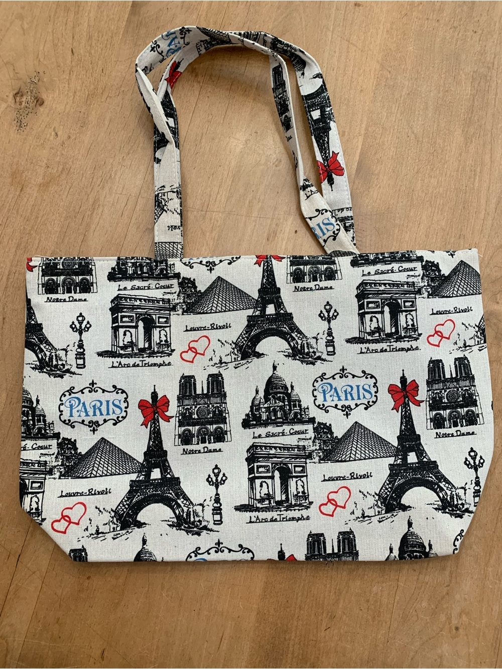 Canvas Carrying Bag from Paris